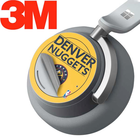 NBA Denver Nuggets Standard - Blue Surface Headphones Skin